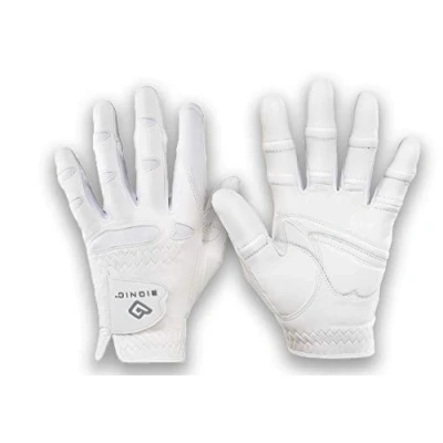 Imagen de Bionic Womens Stablegrip Cabretta cuero Golf Glove LH Blanco L