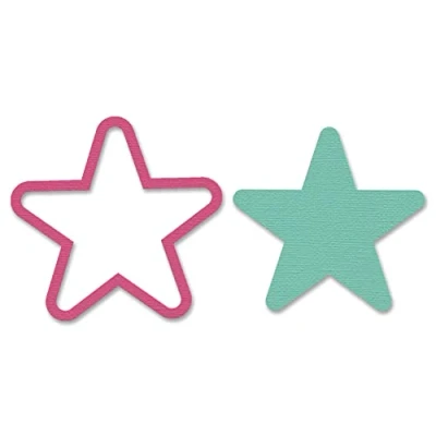 Imagen de Sizzix Framelits 665250 Juego de troqueles (2 unidades), multicolor