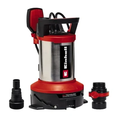 Imagen de Einhell Bomba de aguas sucias GE DP 7535 N LL ECO (750 W, hasta Ø 35 mm tamaño partículas extrañas, máx. 18.500 L/h caudal, incl. conector rápido y adaptador universal)