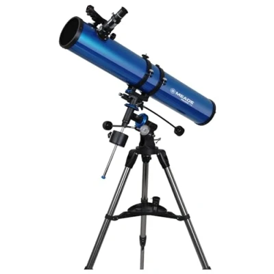 Imagen de Meade Instruments Polaris 216004 Telescopio, Reflector Azul, 114mm