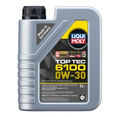 Imagen de Liqui Moly 20770 Top Tec 6100 0 W 30 Aceite de Motor, 1 L