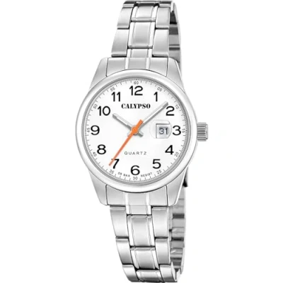 Imagen de CALYPSO Reloj Mujer K5873/1 Basic Caja de Acero Inoxidable 316l Plateado
