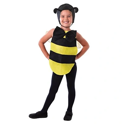 Imagen de Bristol Novelty DS173 Abeja Disfraz infantil de abejorro, multicolor, talla única (DS173)