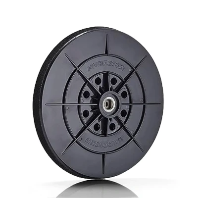 Imagen de Recambio Disco de Lijadora esmerillado Plato soporte cubiertas Rectificadora Jirafa con velcro Ø 225 mm Powerplus X0476, X0477 y X0478