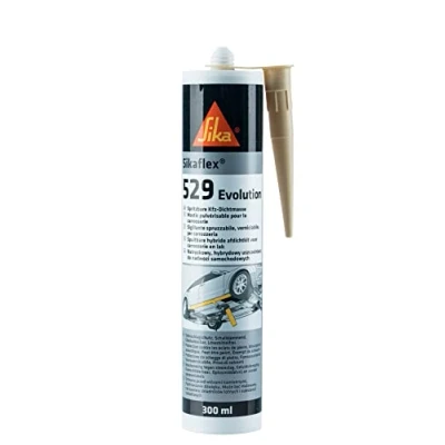 Imagen de Sika Sikaflex 529 Evolution, Masilla pulverizable para carrocería, 290 ml, Ocre