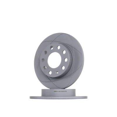 Imagen de ATE PowerDisc 24.0310 0261.1 Disco de freno 245,0 10,0 5 112,0 macizo revestido AUDI: A4 B6 Avant, B7 Berlina, SEAT: Exeo ST