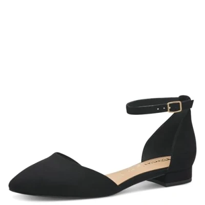 Imagen de Tamaris Bailarinas con hebilla, Mujer, Talla: 40, Black Zapatos