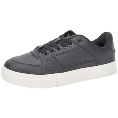 Imagen de Tommy Jeans TJM Vulcanized Foxing Flag EM0EM01313, Zapatilla con Suela Cupsole Hombre, Negro (Black), 41 EU