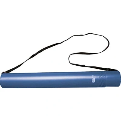Imagen de Portaplanos plastico liderpapel diametro 6 cm extensible hasta 80 azul