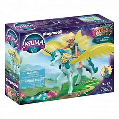 Imagen de PLAYMOBIL Adventures of Ayuma 70809 Cristal Fairy con Unicornio, Juguetes para niños Mayores de 7 años