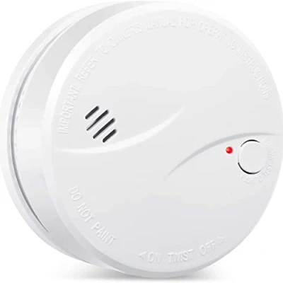 Imagen de alarma de Humo 10 años con batería HEIMAN, VdS/BOSEC/EN14604 CE certificación Detector Humo, Sensor fotoeléctrico función verificación automática 625PHS (1 Unidade)