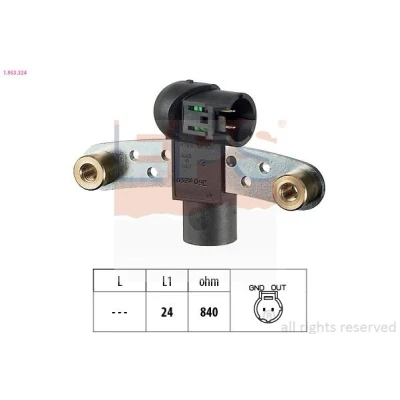 Imagen de EPS 1.953.324 Sensor de Cigueñal Made in Italy OE Equivalent RENAULT: Scénic 1, MEGANE 1 Coach, Classic