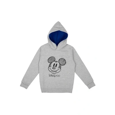 Imagen de United Labels Disney Mickey Mouse Hoodie Sudadera con capucha para niño niños, color gris, 134 cm 140