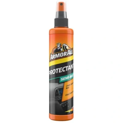 Imagen de ARMOR ALL Limpiador de Salpicaderos en Spray Mate 300ML Limpia y Protege Superficies, Evita Daños por UV Ozono, Renueva Vinilo, Goma Plástico, Previene Envejecimiento Pérdida Color