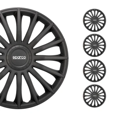 Imagen de SPARCO Treviso SPC1693BK Tapacubos 16in negro
