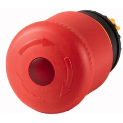 Imagen de Eaton M22 PVLT Pulsador Parada Emergencia Luminoso, Caja de 5