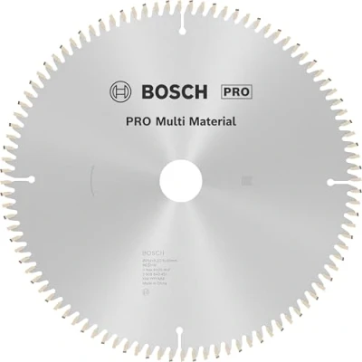 Imagen de Bosch Professional 2 608 640 451 Hoja de sierra circular Multi Material 254 x 30 3,2 mm, 96 (pack 1), Acero Inoxidable