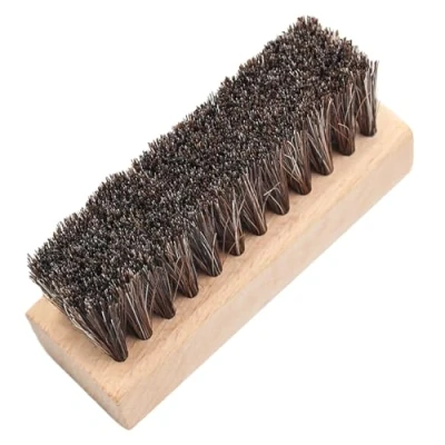 Imagen de 1 Pieza Cepillo Zapatos,Cepillo de Crin,Cepillo pulir Hecho Abrillantador para Zapatos,Cepillos Madera,Cepillo Limpieza,para Cuidado del Calzado