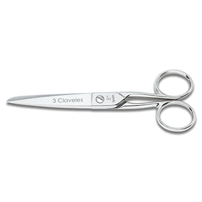 Imagen de 3 Claveles 17 Tijera de costura varios usos 12.5 cm