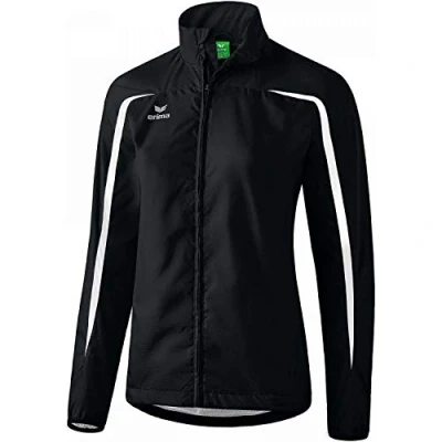 Imagen de Erima Running Chaqueta para Mujer, Color Blanco y Negro, tamaño Small