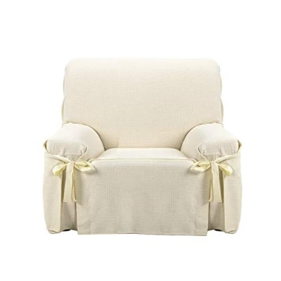 Imagen de Martina Home Corfu Funda Sofá Lazos, Crudo, 1 Plaza