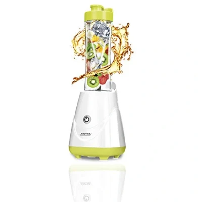 Imagen de Batidora De Vaso Good To Go, Licuadora Personal 2 Botellas 600 Ml, Smothie, Libre Bpa Mpm Mbl 20 250w Blanco/verde