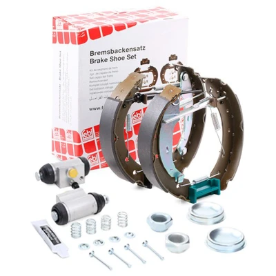 Imagen de FEBI BILSTEIN 37524 Kit frenos, disco de tambor Eje trasero con cilindro freno rueda, accesorios, material montaje añadido