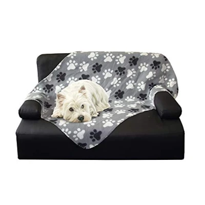 Imagen de Nobby 60870 Classic Pippa Manta para Perros (70 x 100 cm), Color Gris