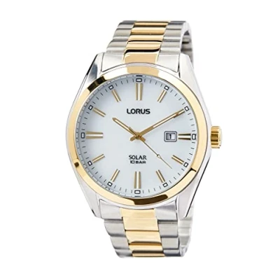 Imagen de Seiko Reloj Analógico para Hombre de Cuarzo con Correa en Metal RX336AX9