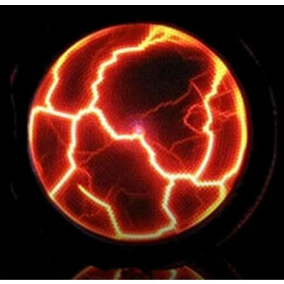 Imagen de Mini placa de iluminación con sensor disco plasma bolsillo para responder a suministros fiesta música voz (rojo)