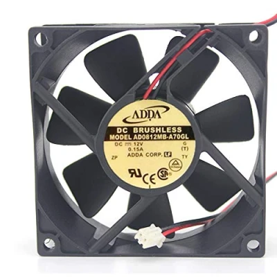 Imagen de N / A Cooling Fan ADDA AD0812MB A70GL,Server Cooler A70GL DC 12V 0.15A, Monitor for 8cm 2 Line