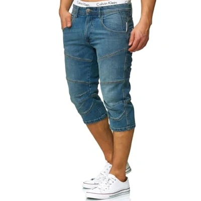 Imagen de Indicode Jeans Shorts vaqueros, Hombre, Talla: Large, Blue