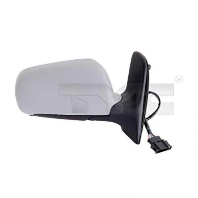 Imagen de espejo retrovisor Tyc 337 0076 izquierda imprimado asférico, calefactable, para ajuste elect. VOLKSWAGEN: Sharan I, SEAT: Alhambra I