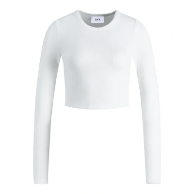 Imagen de JJXX Feline LS Camiseta de manga larga, Mujer, Talla: Small, Bright white