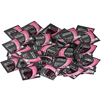 Imagen de 100 Premium Preservativos Vitalis Sensation puntos y acanalado para la máxima estimulación