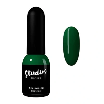 Imagen de Didier Lab Esmalte semipermanente de gel Studios Beatrice Productos profesionales para manicura y pedicura Pigmento rico Brillo impecable Adecuado principiantes UV