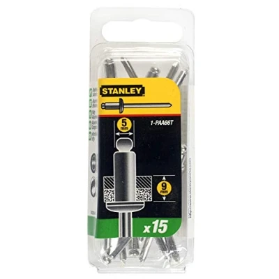 Imagen de STANLEY 1 PAA66T Remaches de aluminio 5 x 9,5mm (15 u.)