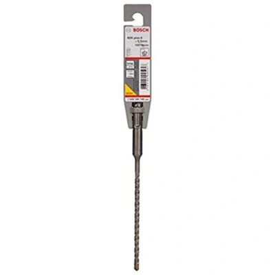 Imagen de Bosch 2 608 596 146 Brocas para martillos perforadores SDS plus 5 5,5 x 100 165 mm (pack de 1)