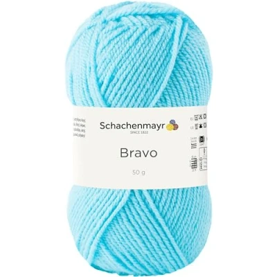 Imagen de Schachenmayr Bravo, 50G türkis Hilos para Tejer A Mano