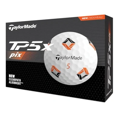 Imagen de TaylorMade TM24 TP5x pix 3.0 GLB dz, Blanco