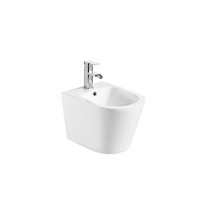 Imagen de Bidet BTW Turin Suspendido Blanco Mate 10 Años de Garantía Medidas 515 mm x 360 345