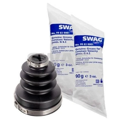 Imagen de SWAG 33 10 1015 Fuelle Palier lado de engranaje, Eje delantero, izquierda Caucho FORD: C Max 2, FOCUS 3, 3 Turnier