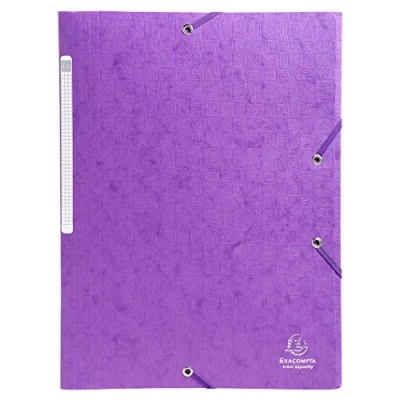 Imagen de Exacompta 55950E Pack de 25 carpetas con goma, A4, multicolor