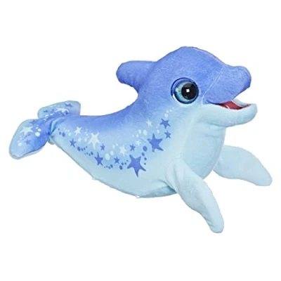 Imagen de furReal Friends F24015L1 Dazzlin&#039; Dimples My Playful Dolphin, 80+ Sounds and Reactions, Interactive Toy Electronic Pet, Ages 4 Up