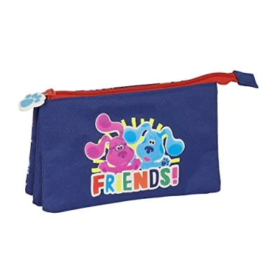 Imagen de Safta Articulo, Portatodo Triple Blues Clues Unisex niños, Multicolor, M
