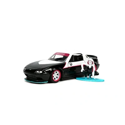 Imagen de Jada Toys Marvel Ghost Spider 1990 Miata 1:32