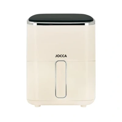 Imagen de Jocca Freidora de Aire 5L 1400W Cocina Saludable y Sin Aceite Pantalla LED Táctil Multifuncional 7 Programas Automáticos Decoración en Acero Inoxidable