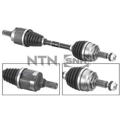 Imagen de SNR DK59.009 Árbol de transmisión Eje delantero, izquierda 636 PEUGEOT: 3008 II SUV, CITROËN: C4 Picasso 2, Grand 2 norauto, oscaro, mister