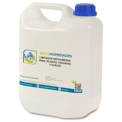 Imagen de Limpiador ANTIHUMEDADES para Tejados, Fachadas y Suelos (10 ltr) Elimina en profundidad las manchas causadas por humedades paso del tiempo.