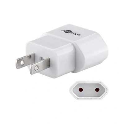 Imagen de Goobay 45345 Adaptador de Red Color Blanco/Negro